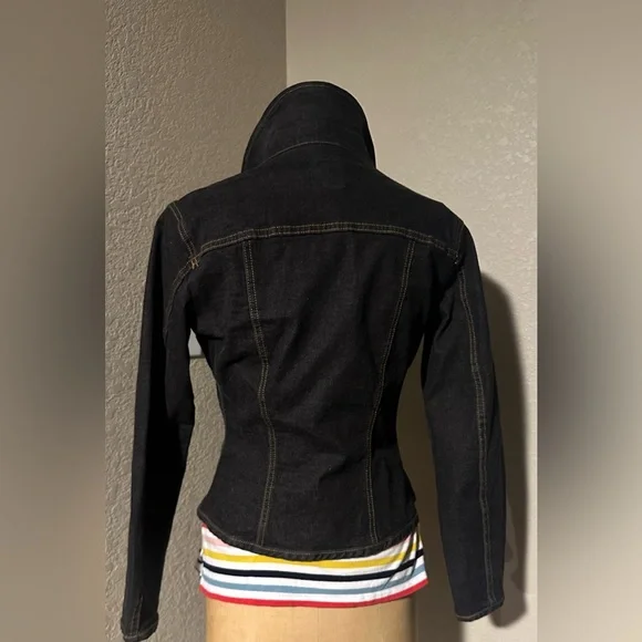 Faconnable Dark Denim Jean Jacket - Picture 5 of 8